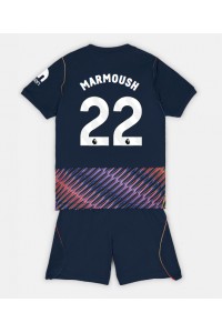 Tottenham Hotspur Omar Marmoush #22 Babyklær Borte Fotballdrakt til barn 2026-27 Korte ermer (+ Korte bukser)